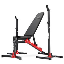 Set MH19 | banc de musculation réglable, support de poids réglable en hauteur