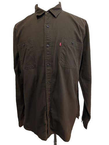 Chemise levi marron coton - levi's,