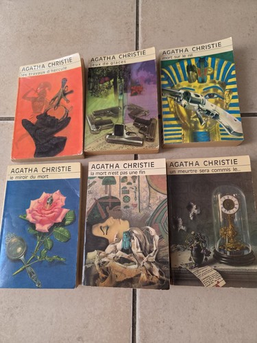 Lot livres agatha - de, 6