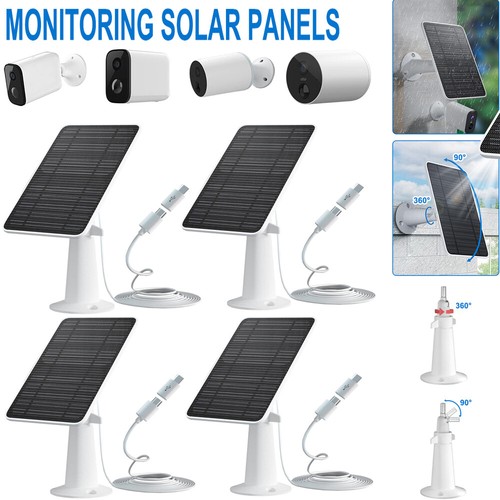 4pcs 360 solar panel - 1-4pcs, 360°