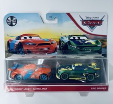 Cars Disney Pixar- 2 Voitures Ryan Laney / Éric Braker- Mattel