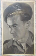 1946 Occupied Belgian Soldier Photo Card - Piron Brigade?