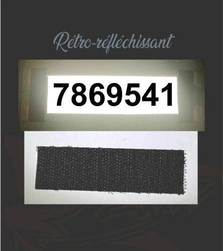 Lot 10x barrette rio numéro - 10x,