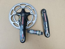 FSA Pro Team Issue Carbon Double Crankset 172.5mm 53/39 Platinum Bottom Bracket