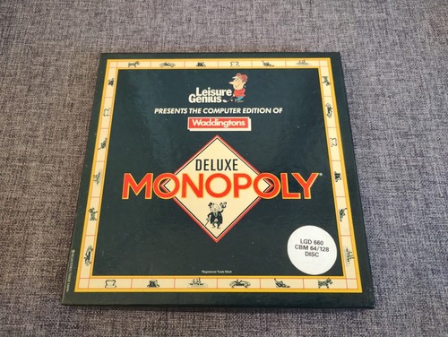 Deluxe monopoly commodore - monopoly, 64