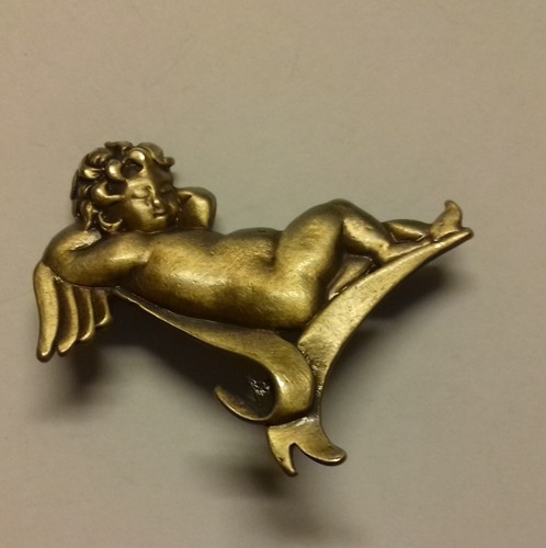 Ange broche - ange, métal