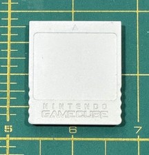 Official Nintendo GameCube (GC) Memory Card OEM DOL-020 Authentic 1019 Block