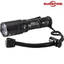 SUREFIRE EDCL1-T FLASHLIGHT LAMPE 500/5 LUMENS DUAL-OUTPUT, EDCL1-T-BK- BLACK