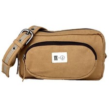 Sac banane beige sac ventral jute lavée sac de hanche