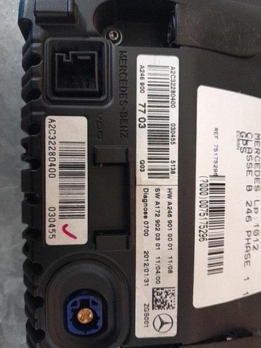 Gps mercedes classe 246 - gps,