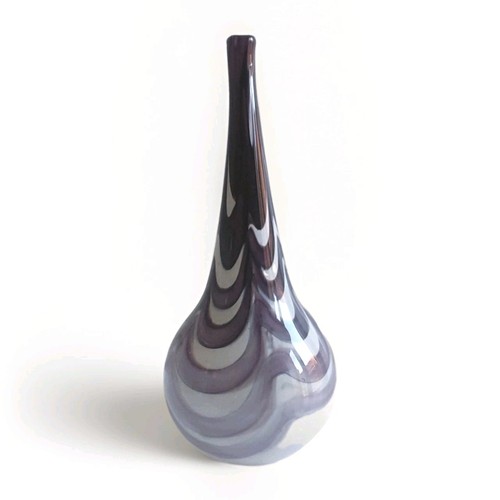 Beau vase verre soufflé - en,
