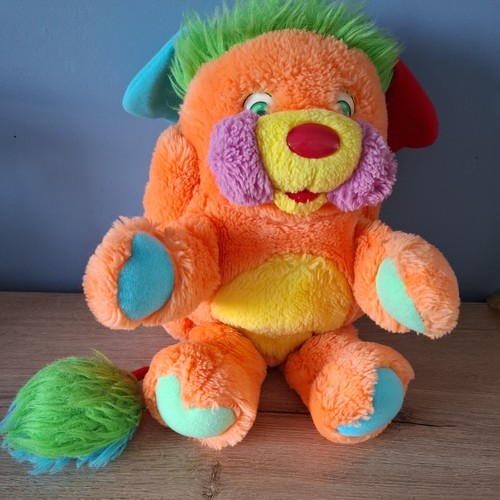 Peluche popples puzzle orange - peluche,