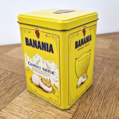 Boite tôle banania - tôle,