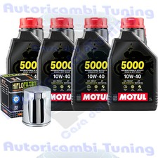 Entretien Huile Motul 5000 10W40 pour Harley Davidson Street Glide Trike 2010>