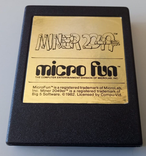 Cartouche jeu miner - de,