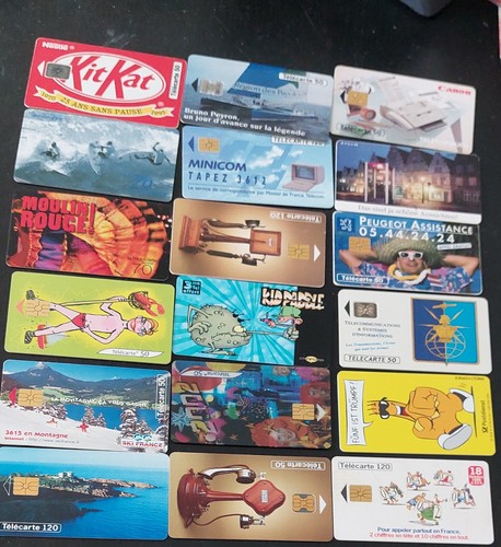 Cartes téléphoniques - cartes, de