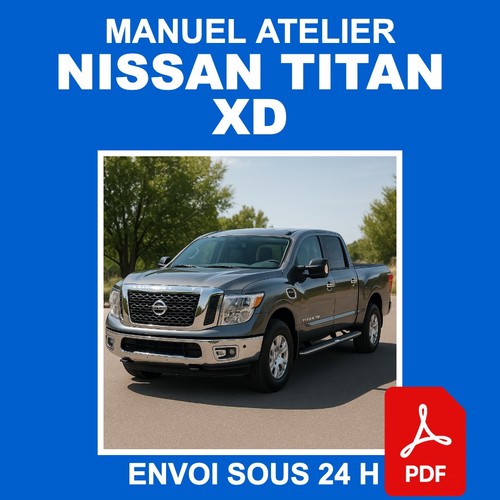 Manuel atelier nissan titan - manuel, xd