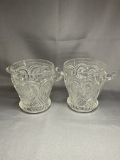 SEAU À GLACE EN VERRE MOULÉ
