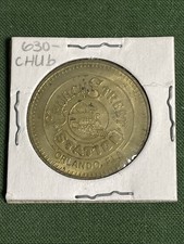 Obsolete Cheyenne Salon Church Street Station Token Orlando FL Souvenir Coin
