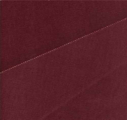 Tissu velours bordeaux - , à