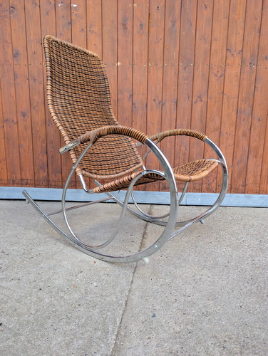 Fauteuil bascule designer - fauteuil,