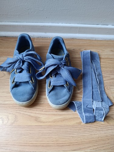 Baskets basses bleu clair - baskets,
