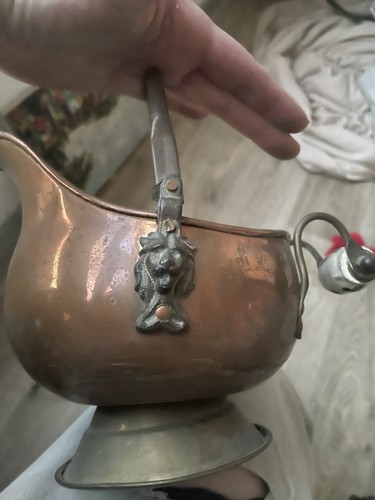 Saucière ancienne cuivre - en,