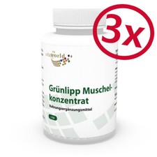 Pack de 3 Moule verte 500mg 3 x 150 Capsules Nouvelle-Zélande Made in Germany