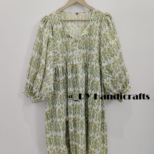 Mini robe indienne bohème - , à