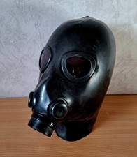 Latex Gas Mask Hood by STUDIO