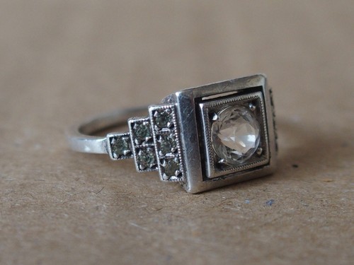 Ancienne bague argent art - bague, /art
