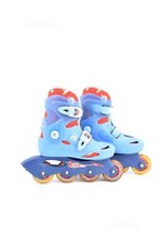 Roller Enfant Dechatlon N 29 Bleu Rouge