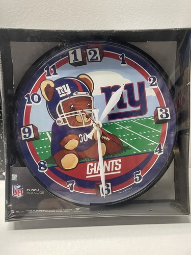 Giants wall clock horloge - ny,