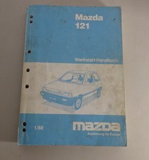 Workshop Manual Mazda 121 Engine / Transmission / Brakes etc, as of 01/1988
