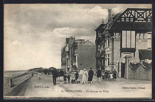 Cpa bray dunes groupe de - cpa, un