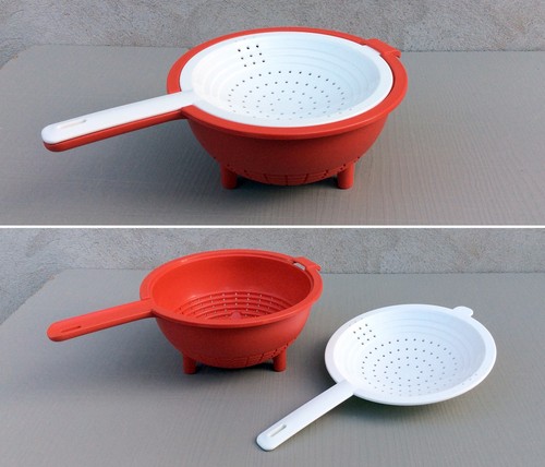 Tupperware passoire double - -,