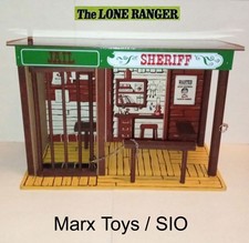 LONE RANGER SHERIFF JAIL MARX GABRIEL SIO 1976 DODGE CITY BIG JIM ACTION MAN JOE