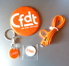 LOT "CFDT" JETON / PORTE CLES