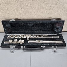 YAMAHA YFL-221 Student Flute Nickel Silver Plated w/ Hard Case