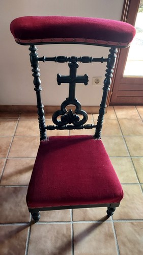 Prie dieu bois - prie, en