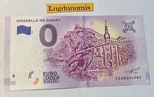 Billet 0 Euro Citadelle de Dinant 2018-1 - euro souvenir touristique
