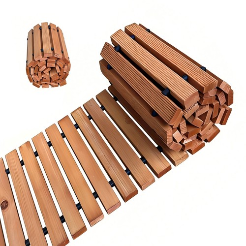 Chemin bois enroulable - bois,