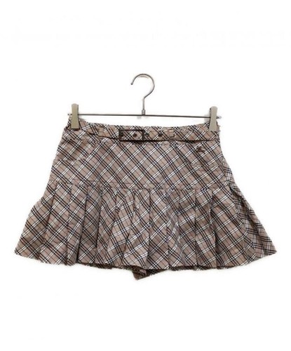 Mini jupe plissée carreaux - jupe,