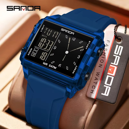 Montre sanda électronique led - montre,