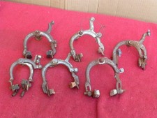 6 ETRIERS DE VELOS ANCIENS