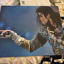 Picture Of Michael Jackson During His Bucharest Concert In 1992