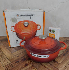 Le Creuset Signature Cast Iron 3.5 Quart Sauteuse in Cerise - New