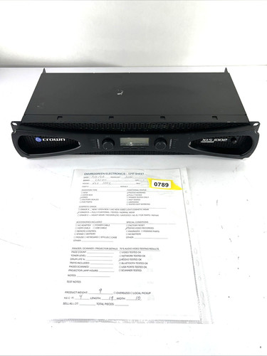 Crown xls 1002 drivecore - crown, 2