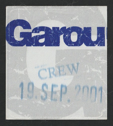 Garou billet pass crew - garou,, pass,
