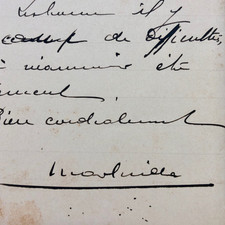 Max LINDER - Rare lettre de